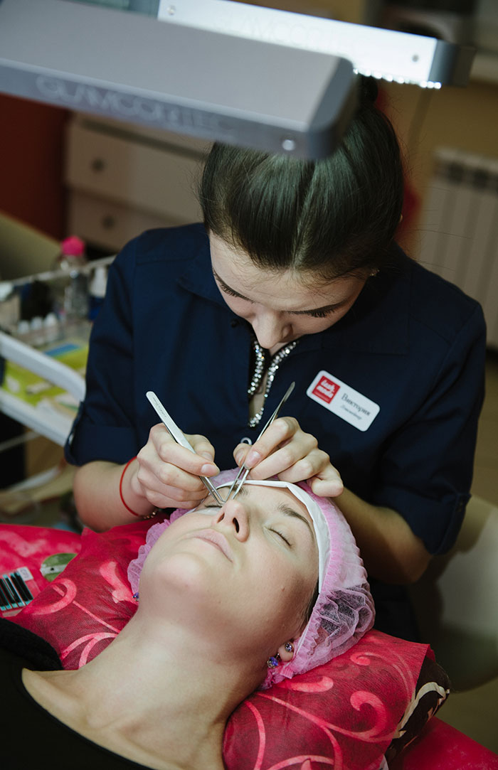 курсы наращивания ресниц в Lash Center